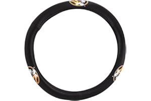PILOT AUTOMOTIVE Pilot Alumni Group SWC-935 Leather Steering Wheel Cover (Collegiate Missouri Tigers)