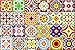 24 PC Set Tiles Stickers Bathroom & Kitchen Wall Decals Easy to Apply Just Peel and Stick Home Decor 4x4 Inch Backsplash D