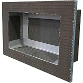 Wedi Shower Niche (Tileable, 16in. x 12in.), Shower Niches Ready for Tile, Bathroom Niche Storage, Prefabricated Shower Niches, Shampoo Caddy, Inlet Shelves,Shower Renovations,