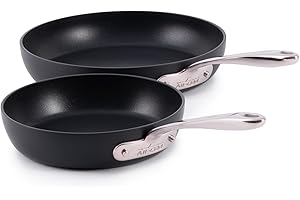 All-Clad HA1 Expert Cookware, Nonstick 2 Piece Fry Set, 8 & 10 inch