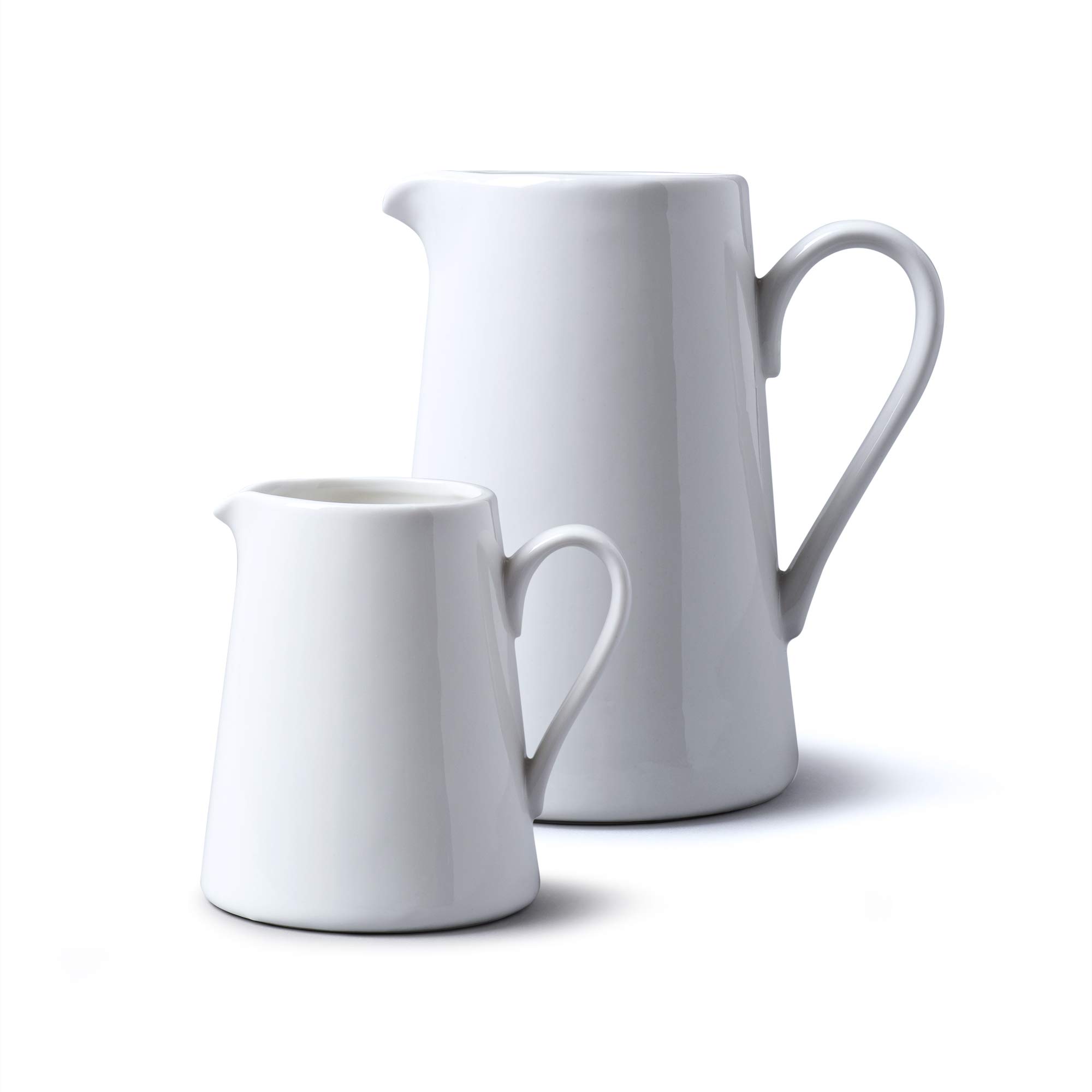 WM Bartleet & Sons 1750 TSET10 Straight Sided Jug Set, White