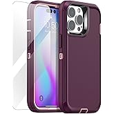AICase for iPhone 14 Pro Max Case(6.7") with Glass Screen Protector, Heavy Duty Drop Protection Full Body Rugged Shockproof/Dust Proof Military Protective Tough Durable for iPhone 14 Pro Max 6.7"_7