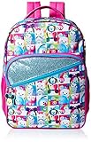 Disney Girls' Tsum Zipper Pull 16 Inch Backpack