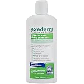 Exederm shampoo for Sensitive Scalp Eczema &amp; Seborrheic Dermatitis 8oz | Extra gentle eczema shampoo for highly sensitive itchy allergic scalp, sodium lauryl sulfate free, cocomidapropyl free