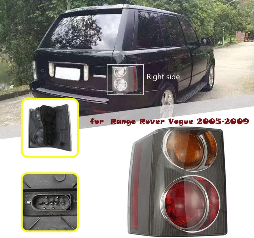 Car Rear Taillight For Land Rover Range Rover Vogue 2005-2009 Red and Yellow Taillight 4Doors Car accessories Replacement (Right Side, With Holes Here)