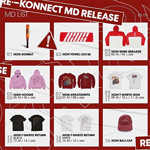 Ikon正規品 Ikon 18 Private Stage Re Konect Ikon Hoodie フーディーシャツ Tシャツ 長袖 Ikonファッション Ikonグッズ M M B07bcwghkf Ikon正規品 Ikon 18 Private Stage Re Konect Ikon Hoodie フーディーシャツ Tシャツ 長袖 Ikonファッション Ikonグッズ M M B07bcwghkf