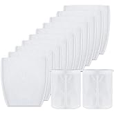 KEEPOW Cloth Vacuum Filters Compatible with Makita T-03193 443060-3, Replacement Filters Compatible with Makita Cordless Vacuum Models XLC02ZB, XLC02ZW, XLC02RB1W, XLC02R1B, LC01Z, BCL180W, 10+2 Pack