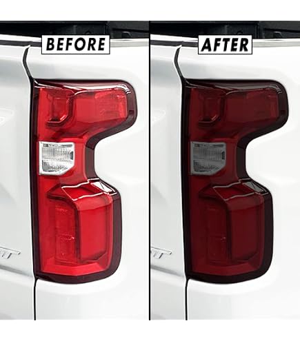 Smoke Precut Vinyl Tint Overlay For 2019-2023 Chevy Silverado Third Brake Light