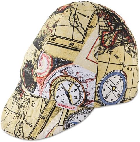 Comeaux 2000R714 Reversible Soft Brim Comfort Crown Cap, Cotton, Assorted Colors, Size 7 1/4