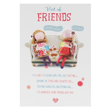 Hallmark Friend Birthday Card We Talk And Laugh Medium Birthday Card For Friend Friendship Medium Animatolka Pl