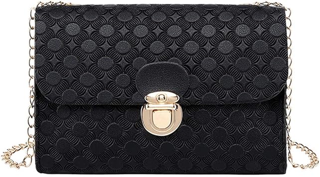 black square shoulder bag