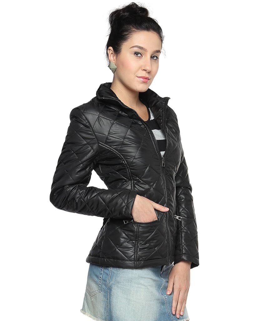 campus sutra women's polyester jacket