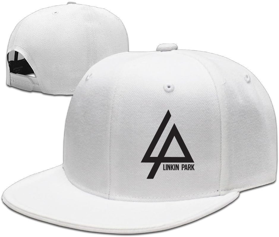 Fitty area Men's Super Rock Music Linkin Park Logo Flat Along Trucker Hats