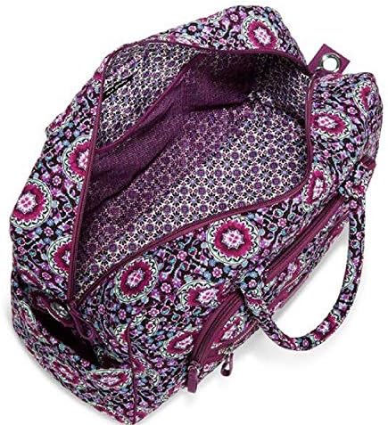 vera bradley lilac medallion weekender