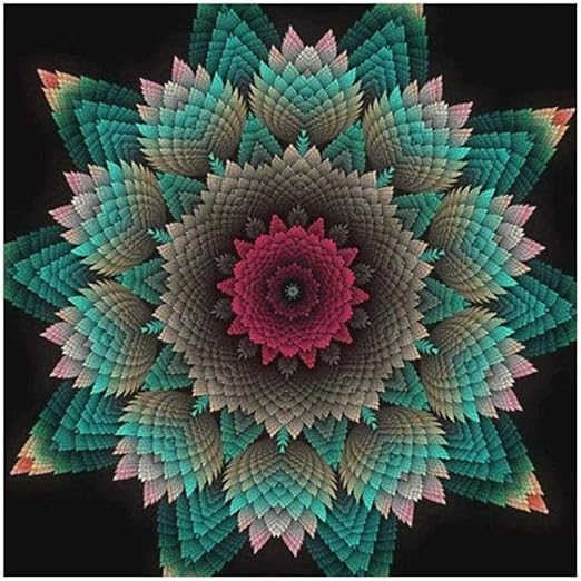 Mandala 5d Diamond Painting kit Full Drill 5D Diamond Painting Full Drills Floral DIY Diamond