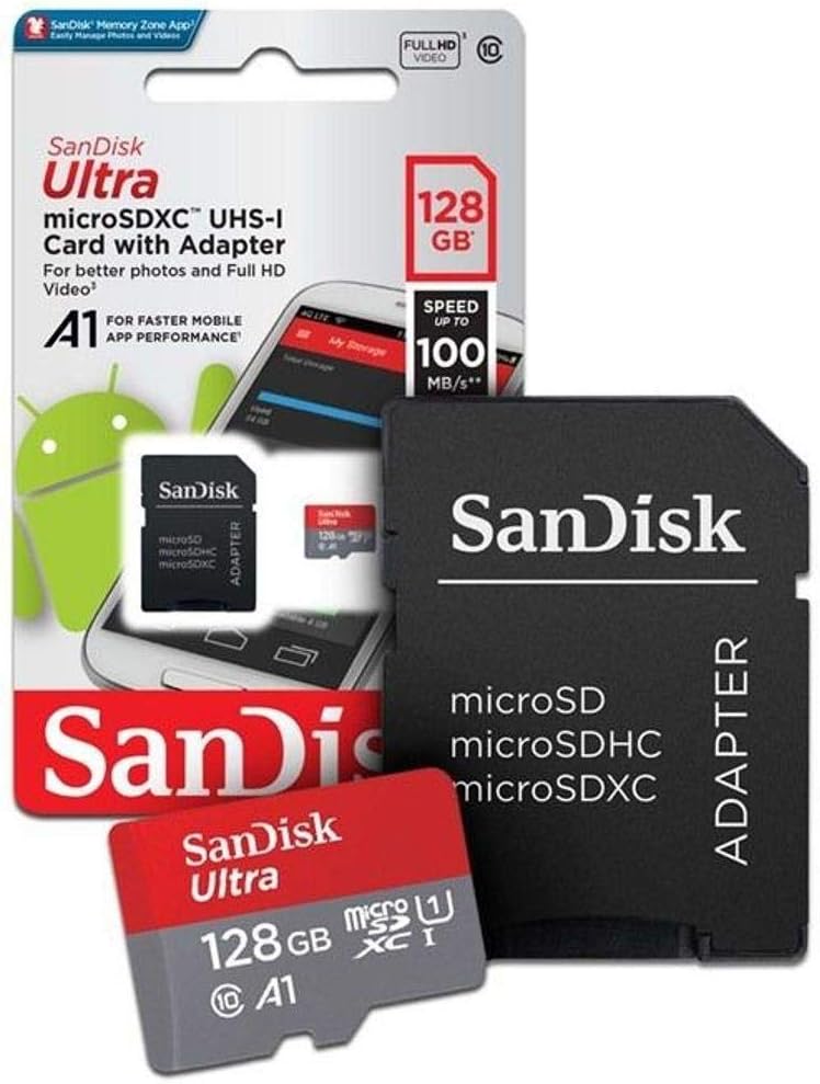 Карта памяти microsd sandisk ultra 64gb uhs i sdsqua4 064g gn6mn