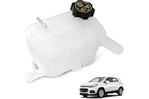 GDUKOP 603-955 Engine Coolant Reservoir Tank with Cap, Radiator Overflow Tank Compatible with Buick Encore 1.4L, Chevy Trax 1.4L 1.8L Replaces# 95269001, 95201979