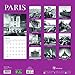2017 Paris Wall Calendar