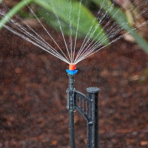 DIG 700 Sq. Ft. Coverage Easy to Install Automatic Lawn Watering Drip Irrigation and Micro Sprinkler System Kit (124 Pieces Including Instruction)