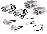 SEEMEY 8PCS Technic Power Function Motor Building