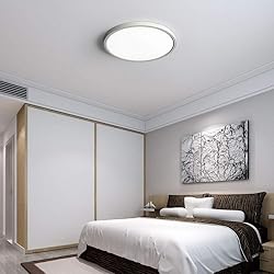 TALOYA LED Ceiling Light Living Room White, 15.8