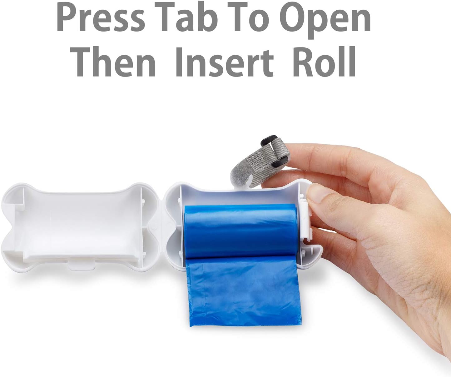 Gorilla Supply Dog Waste Bags with Patented Dispenser and Leash Tie, Blue, Unscented, EPI Additive (meets ASTM D6954-04 Tier 1), 1000 Count : Pet Supplies