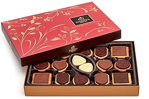 Godiva Chocolatier Assorted Chocolate Box of Biscuits, 32 pc, 9.1 oz