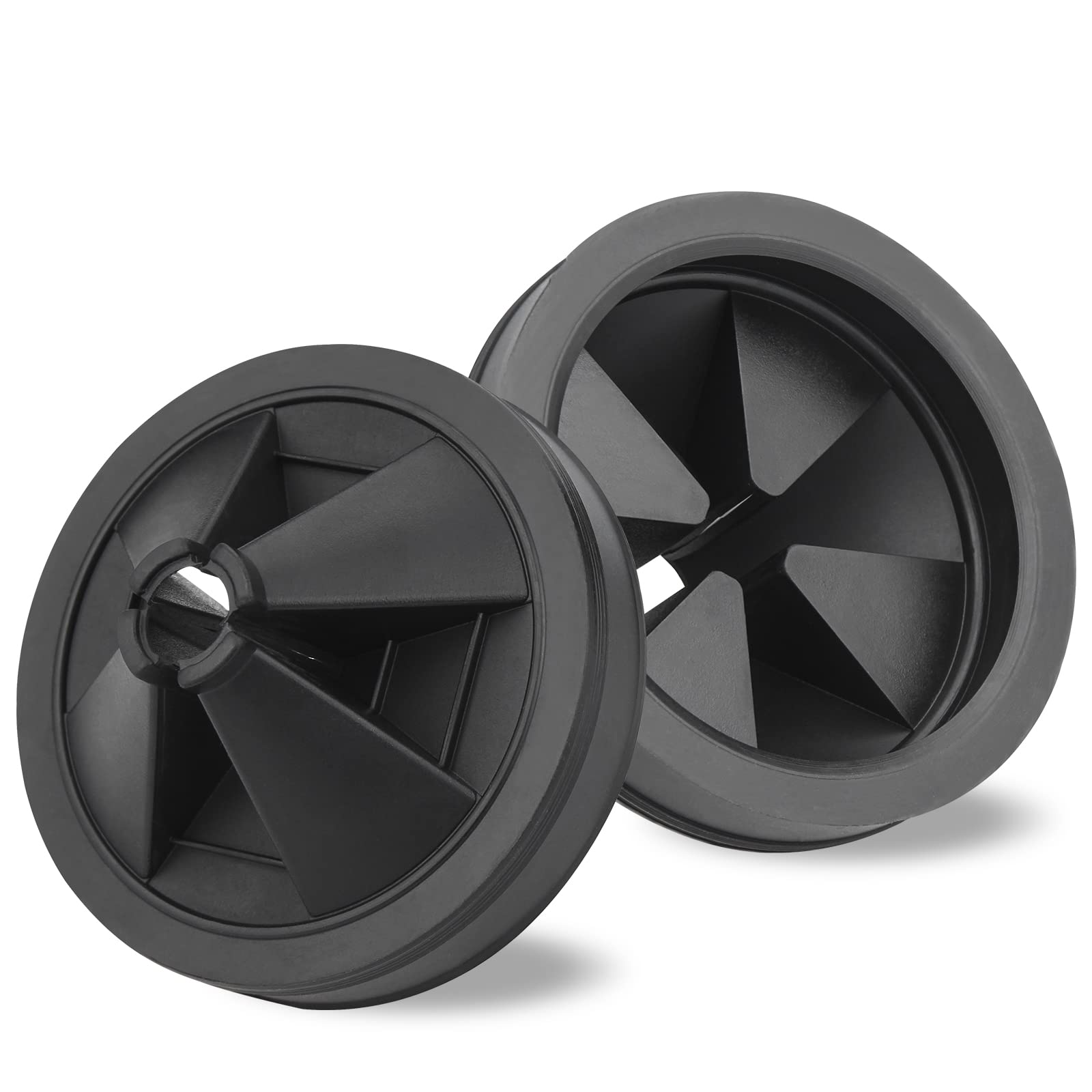 Upgraded Garbage Disposal Splash Guard, 2 Pack EPDM Rubber 3 1/8