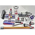 Flagship Dyson Cyclone V10 Absolute Cordless Stick Vacuum Cleaner: Powerful Dyson Digital Motor V10, 14 Cyclones, Bagless, Rechargeable, Whole-Machine Filtration + Microfiber Cloth