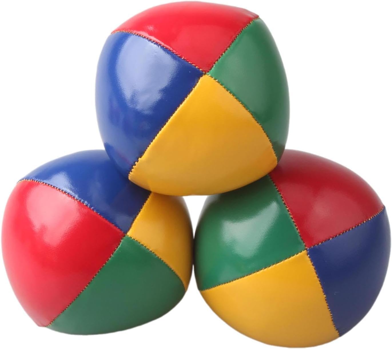 3 Pack Juggling Balls Set – Soft, Durable, Easy to Grip – 2 Inch/5cm Colorful Bean Balls for Beginners, Kids, Adults, and Pros – Circus Toy for Practice, Coordination, and Outdoor Fun