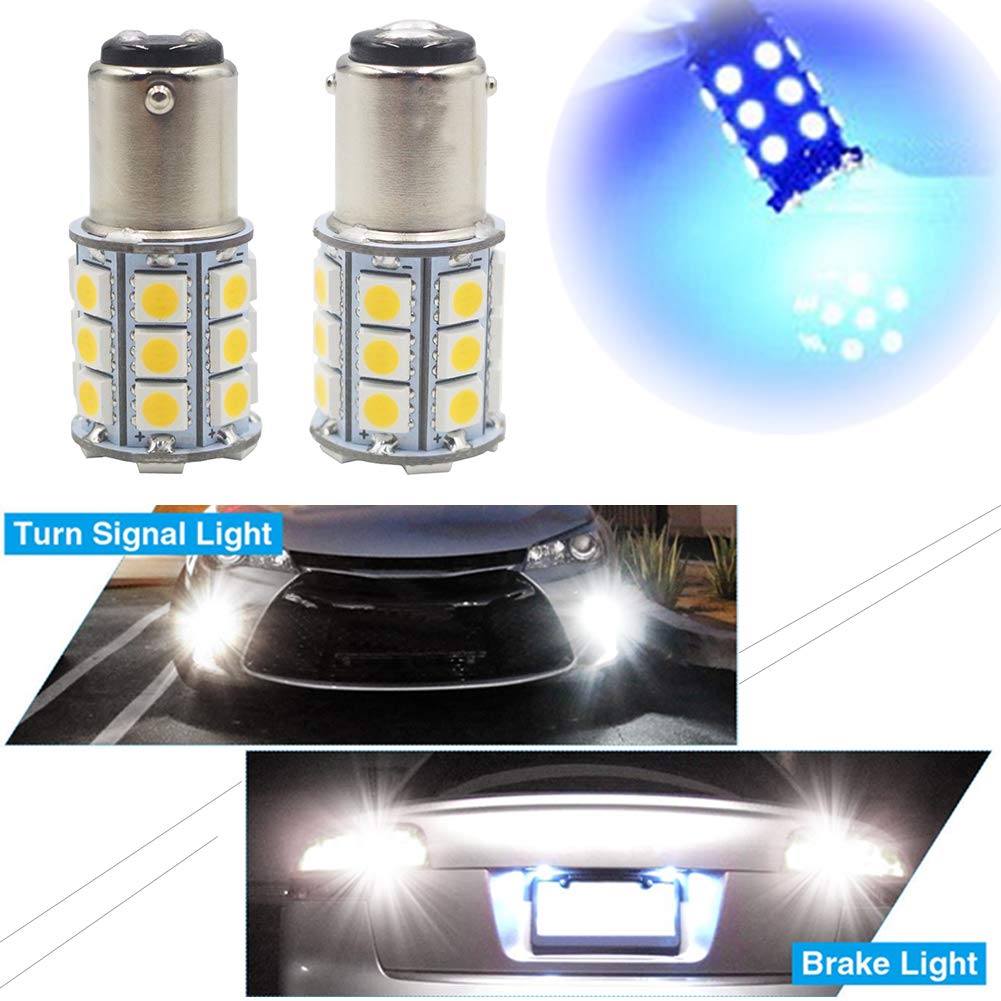 Timmart 2pcs Blue Cabin Marine Boat Led Interior Lights Bulbs 1004