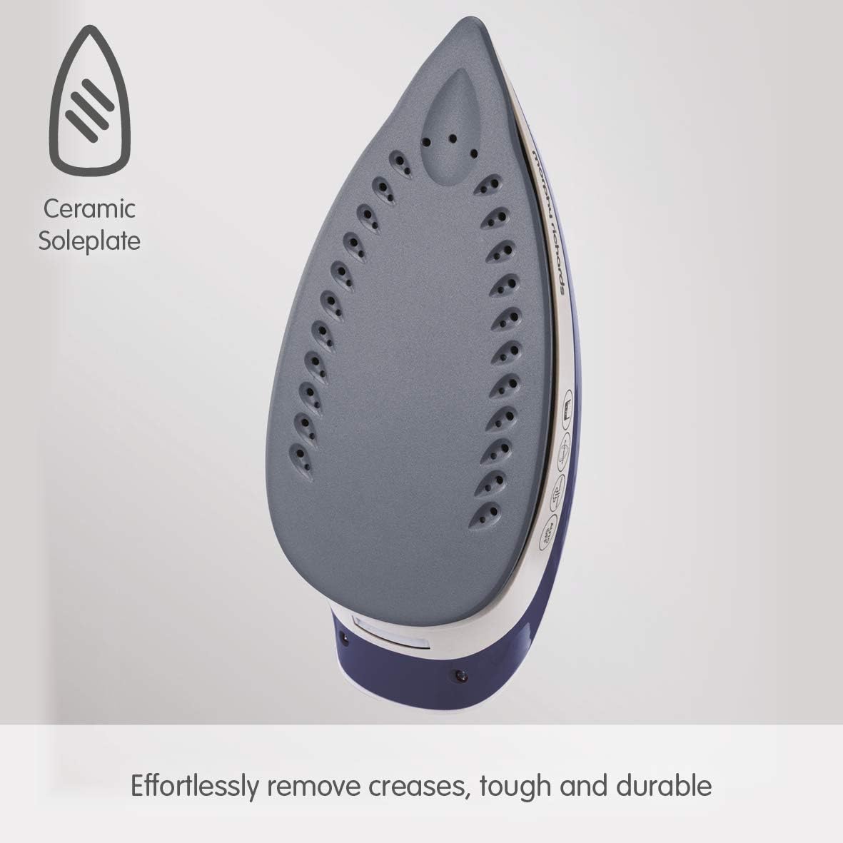 Morphy Richards SpeedSteam Steam Generator Iron, Non Stick Ceramic Soleplate, 240g Boost, 140g Output, 5.5 Bar Pressure - Image 5