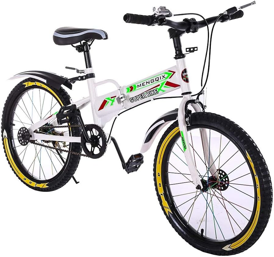 Micozy Youth Mountain 20-inch BMX style frame children's bicycle bike with water bottle bag