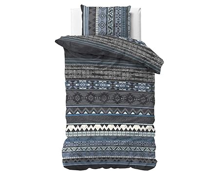 SLEEP TIME Bettwäsche Mako Satin Boban, 135cm x 200cm, Mit 1 Kissenbezüge 80cm x 80cm, Grau