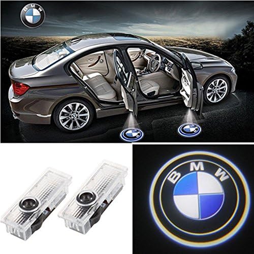 Car Door LED Light Logo HD Projector Easy Installation Low Consumption Shadow Lights 2 Pcs for BMW Easy Installation