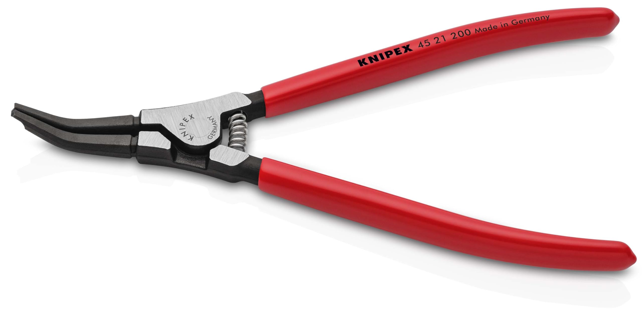 KNIPEX Special Retaining Ring Pliers for Retaining Rings on Shafts with Plastic Coating 220 mm, 45 21 200