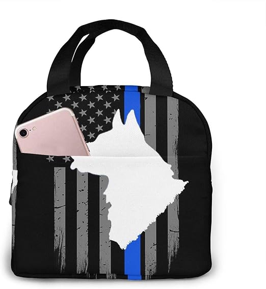 thin blue line lunch box