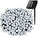 Solar Outdoor Lights 115ft 300 LED Fairy String Lights, Ambiance lighting for Outdoor, Patio, Lawn, Landscape, Fairy Garden, Home, Wedding, Holiday, Christmas Party, Xmas Tree,waterproof (Cool White)