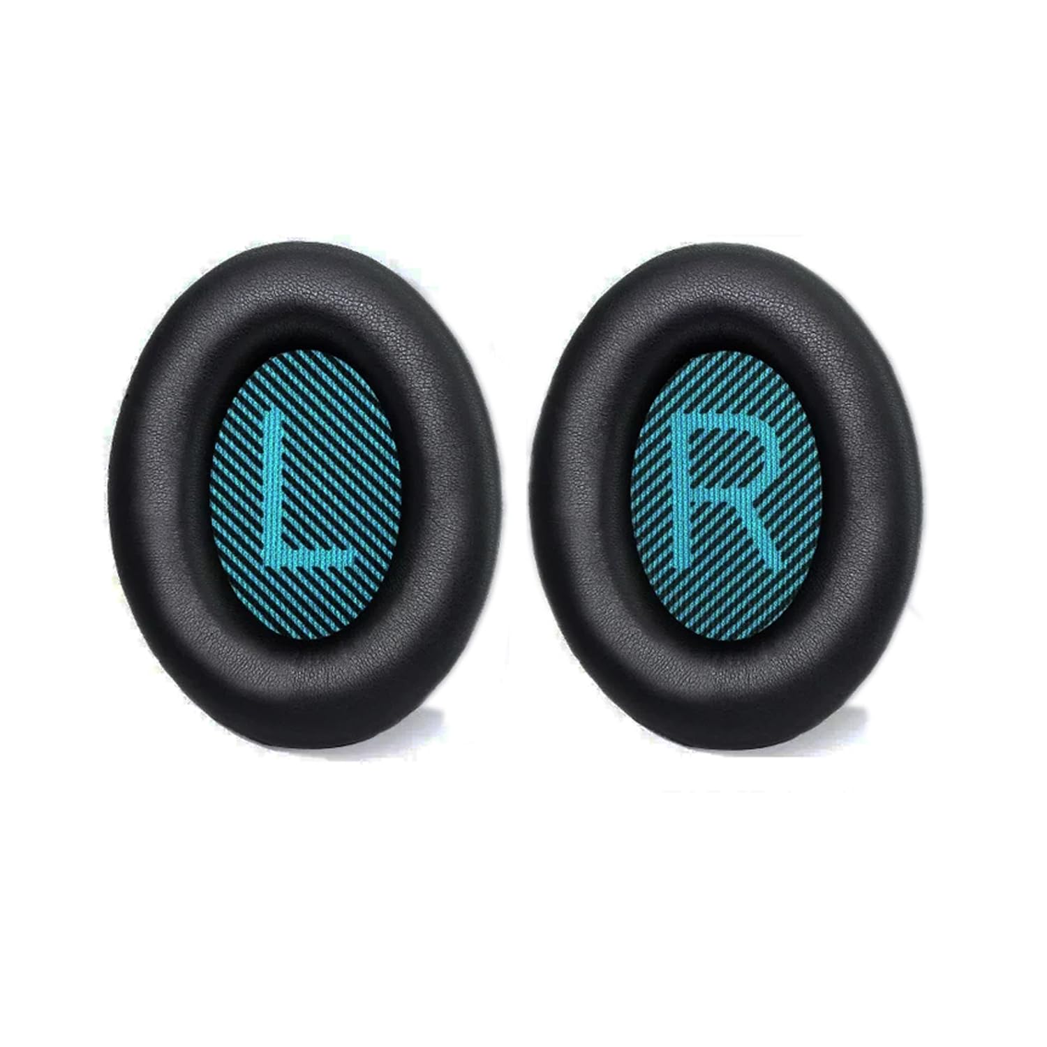 Bose Headphones Replacement Ear Pads for QuietComfort QC35/35ii/25/2/15 Ear Cushions for QC35 QC35ii QC25 QC2 QC15 Ae2 Ae2i Ae2w Sound True & SoundLink (Around-Ear Series Only) Protein Leather