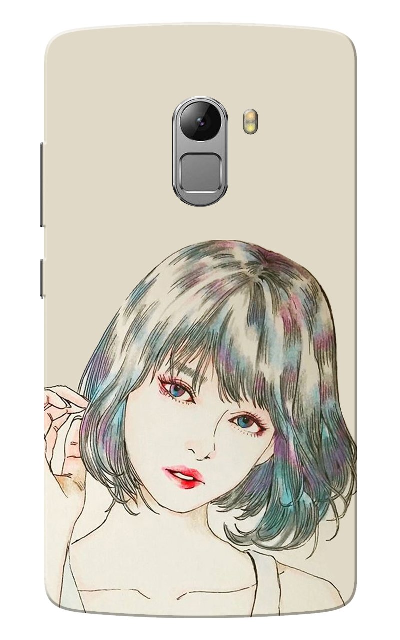 Caseria Anime Girl With Short Hair Slim Fit Hard Case Amazon In