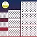 9 Pieces American Flag 50 Star Stencil Template for Painting on Wood,Fabric,Airbrush Set 3