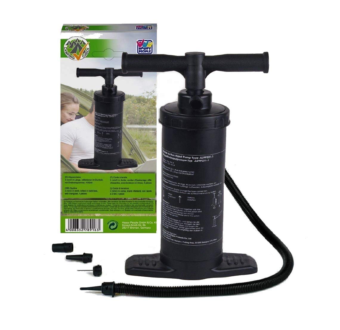 Happy People Double Pressure Pump 2 X 3000Ccm Multi-Color