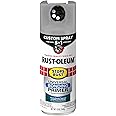 Rust-Oleum 384761 Stops Rust Custom Spray 5-in-1 Universal Bonding Primer Spray, 12 oz, Flat Gray