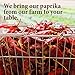 The Spice Way - 100% Pure Paprika - Freshly Grown on our Farm, Hand-Picked and sun-Dried , no agents, non GMO, no perservatives, no additives - just pure paprika 2 oz