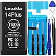 Luuzkla 11000mAh (2024 New Upgrade) Battery Compatible with iPhone 14 Plus, Super Capacity Battery Compatible with iPhone 14 Plus, with Full Tool Kits-0 Cycle High Capacity-24 Months Service