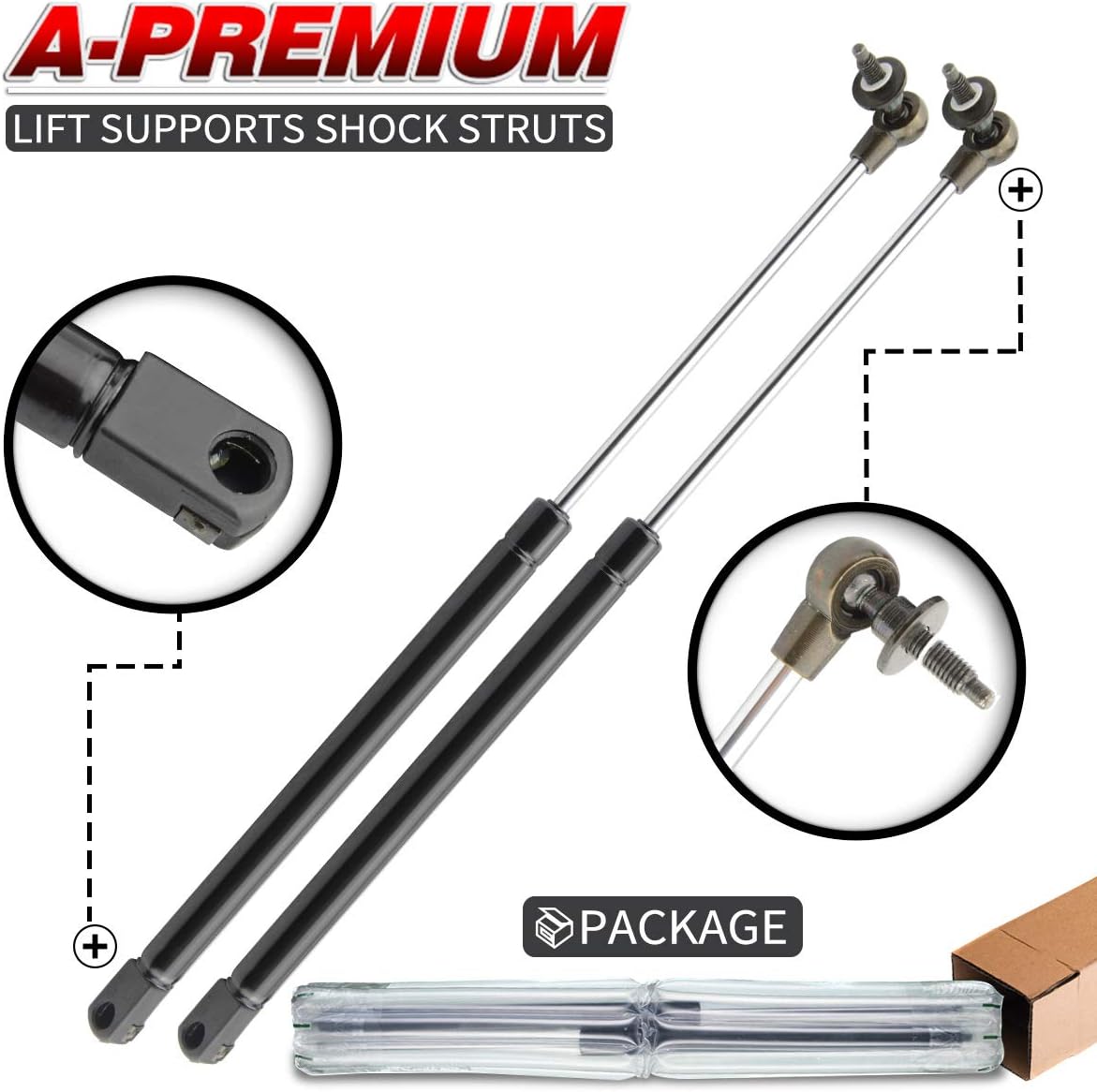 4699 Liftgate Shocks Struts Rear Hatch Tailgate Trunk Lift Supports for