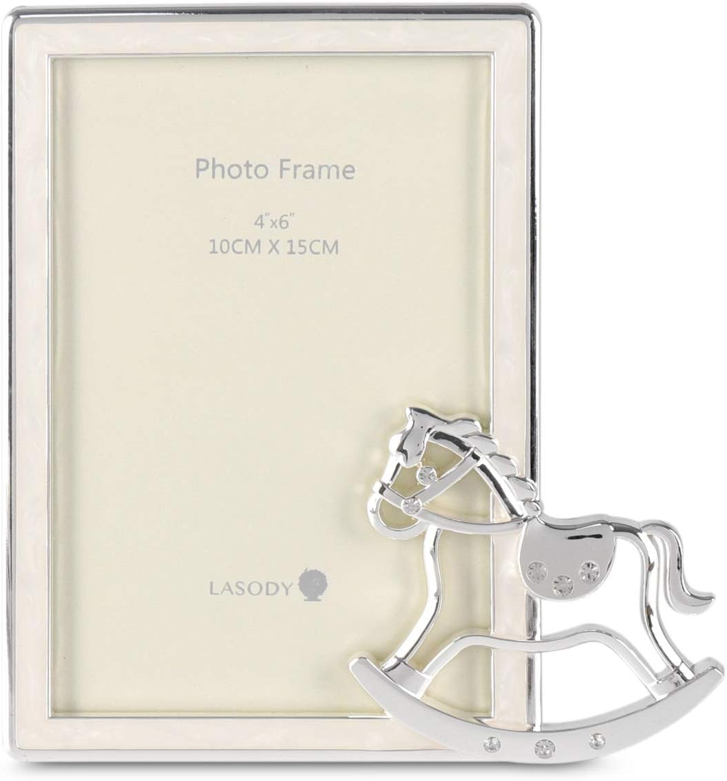 lasody baby photo frame (Rocking Horse, 4x6)