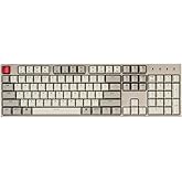 Keychron C2 Full Size Wired Mechanical Keyboard Compatible with Mac, Keychron Red Switch, 104 Keys ABS Retro Color Keycaps Gaming Keyboard for Windows, USB-C Type-C Braid Cable