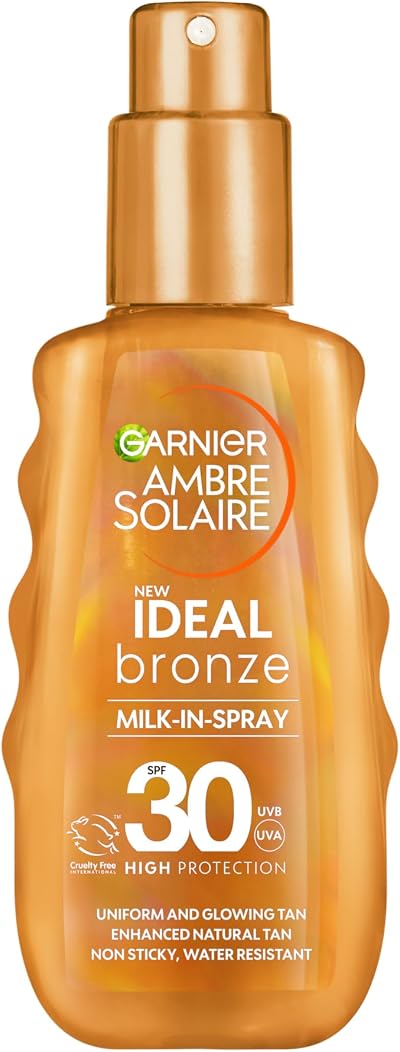 Garnier Ambre Solaire Ideal Bronze SPF30 Tan Enhancing Spray 150ml