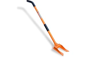 Gutster Tools 48” Round Handle Demolition Bar – Versatile Wrecking & Multi Tool- For Home Renovations and DIYs - Trusted by Contractors, Firefighters & Restoration Professionals